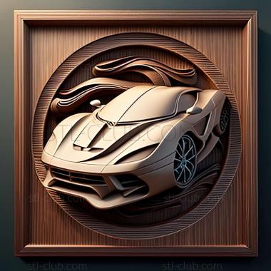 3D модель SSC Tuatara (STL)